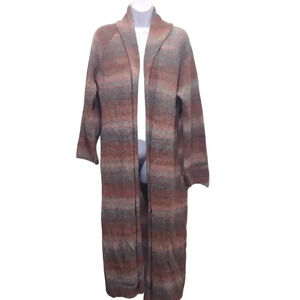 Leith kimono Wool Blend Laine Duster Sweater Wrap Cover up
